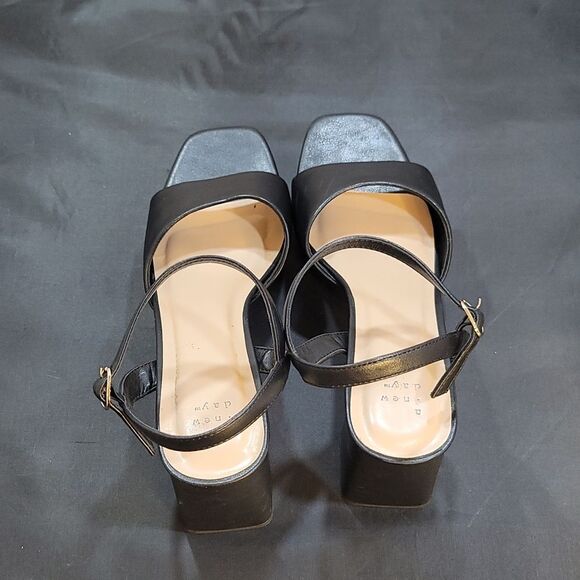 BRAND NEW A.NEW.DAY  BLOCK HEEL WOMEN'S SANDAL - Picture 7 of 16